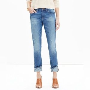 NWT Madewell ‘The Slim Boyjean’ in Hatfield Wash, Size: 31